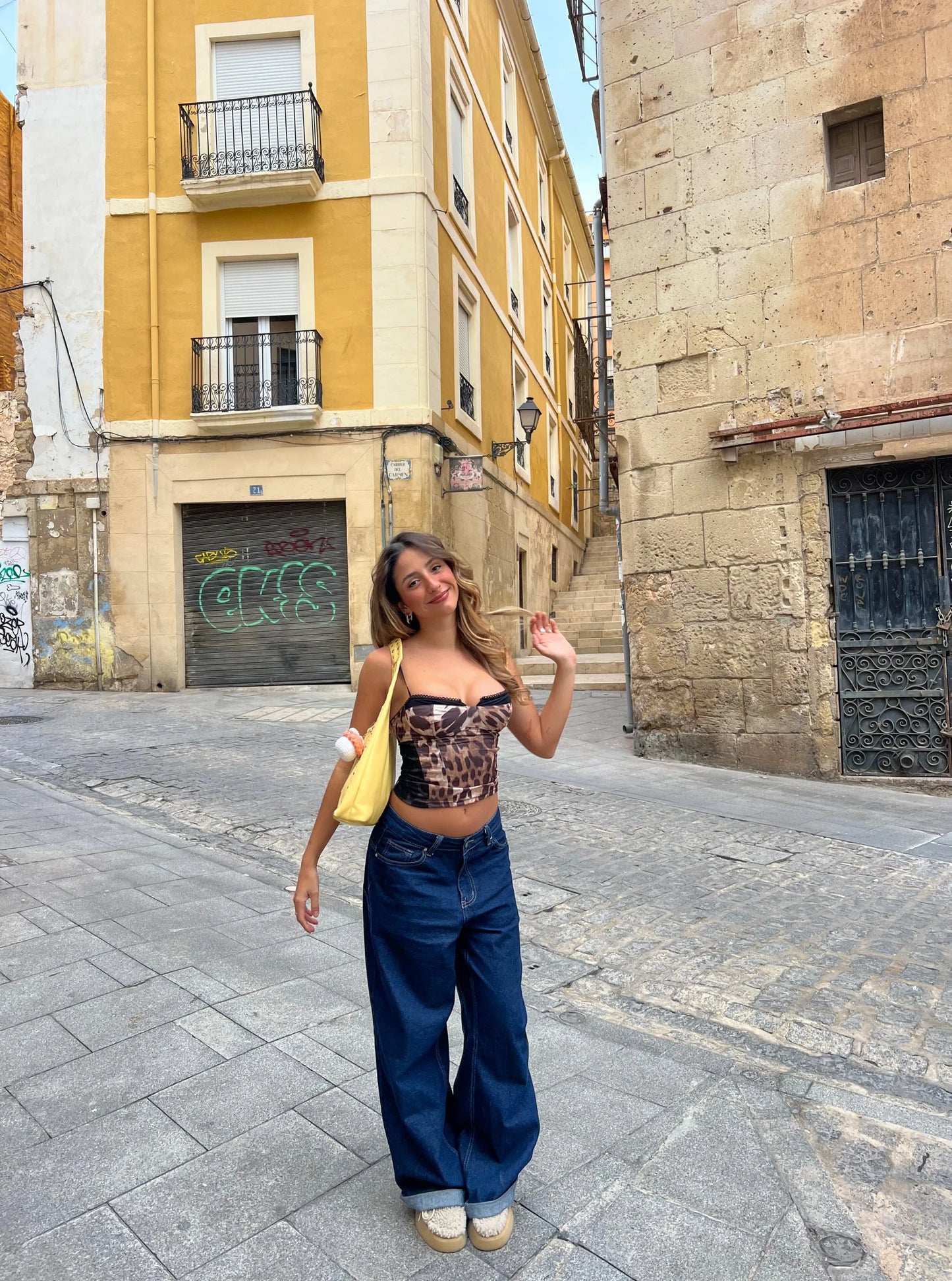 STAR JEANS WITH STARS HIGH STREET - Ellavina